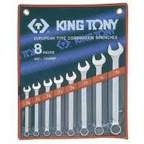 Набор комбинированных ключей, 8 предметов KING TONY