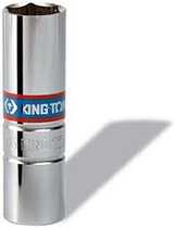 Головка свечная шестигранная 1/2", 16 мм, магнитный фиксатор KING TONY