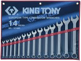 Набор комбинированных ключей, 14 предметов King Tony