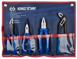 Набор пассатижей и бокорезов, 4 предмета KING TONY