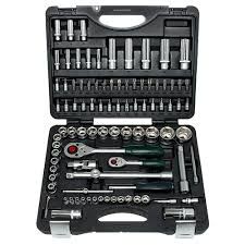 Набор инструмента 94пр. 1/2"&1/4" Surface 4-32мм вставки, насадки в кейсе