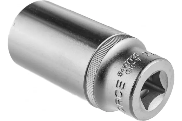 Головка торцевая 27мм 1/2" 12-гранная глубокая L77 мм