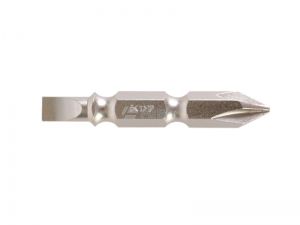 1/4" Бит двухсторон. PHILLIPS PH.2+шлиц 5,0х0,8мм L=65мм  KING TONY