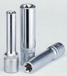 Головка торцевая E8 TORX 1/2" глубокая L77мм